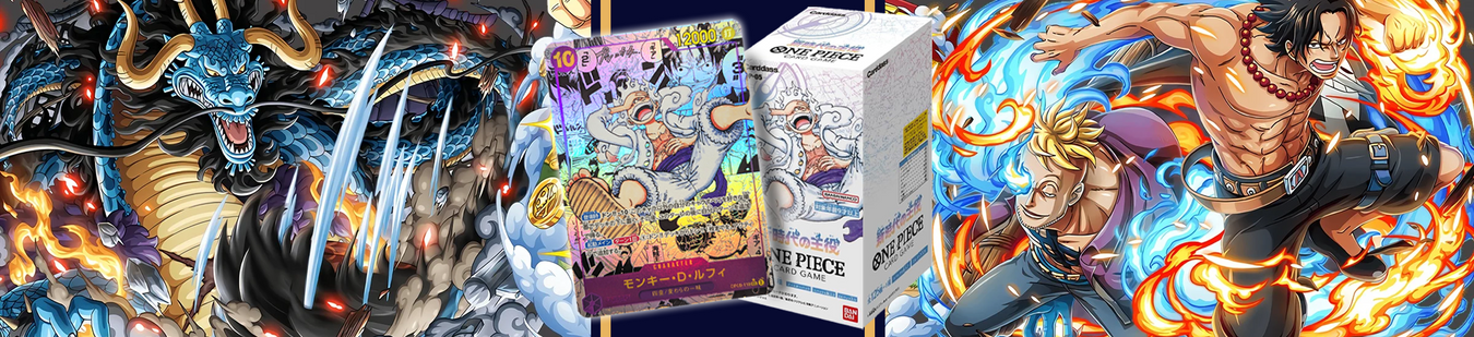 Japanese One Piece Booster Boxes