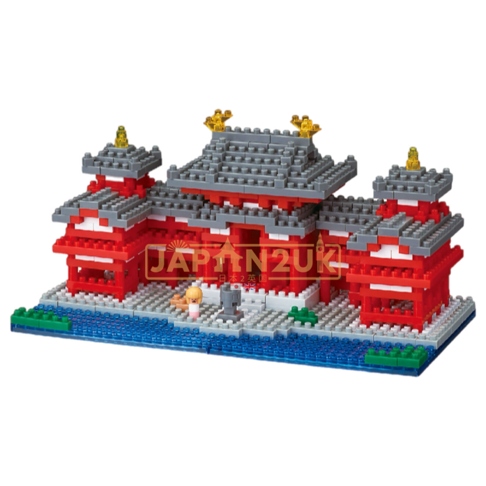 Nanoblock World Series - The Phoenix Hall Of Byodoin Temple NBH_186