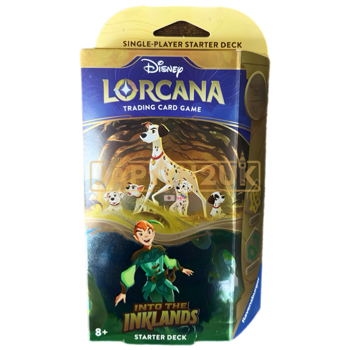Disney Lorcana Into The Inklands Dogged And Dynamic Starter Deck