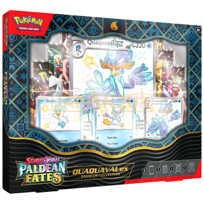 Pokemon Paldean Fates Premium Collection Box - Quaquaval ex