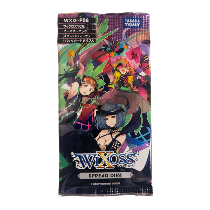 Wixoss TCG Spread Diva WXDi-P08 Japanese Booster Pack