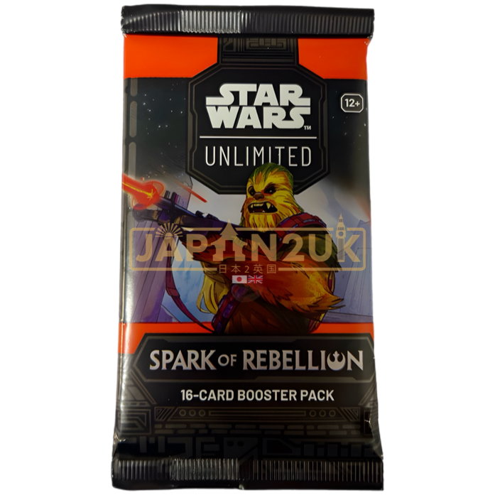 Star Wars Unlimited Spark Of Rebellion Booster Pack