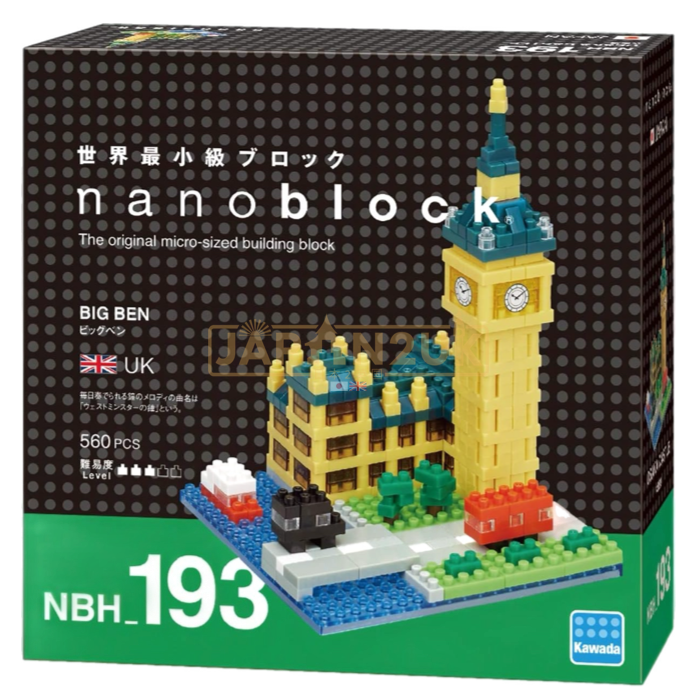 Nanoblock World Series - Big Ben NBH_193