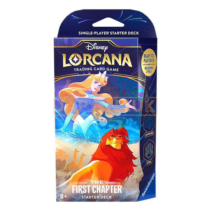 Disney Lorcana The First Chapter Sapphire & Steel Starter Deck