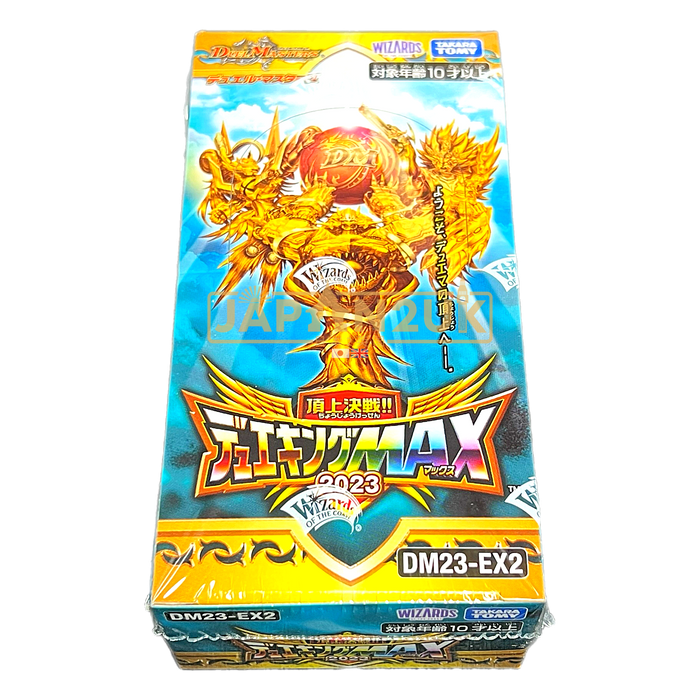 Duel Masters DM23-EX2 Battle of Top!! Dueking MAX 2023 Japanese Booster Box