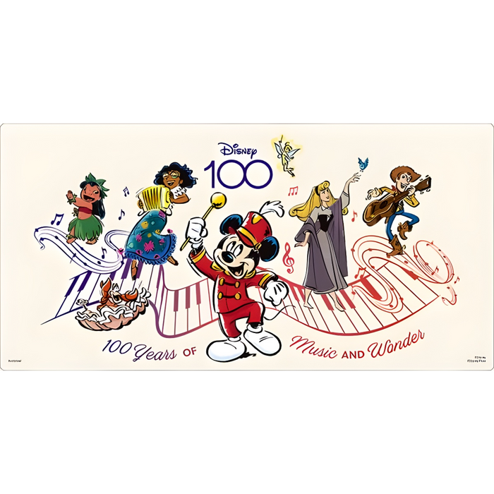 Bushiroad Rubber Mat Collection V2 Vol. 621 - Disney 100 Musical Wonder