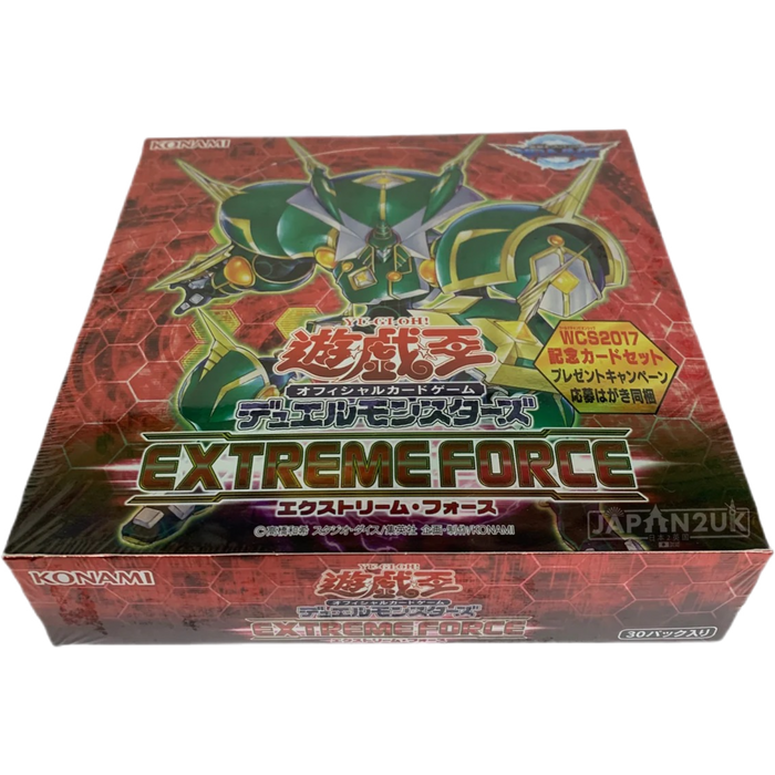 Yu-Gi-Oh! Extreme Force CG 1553 Japanese Booster Box