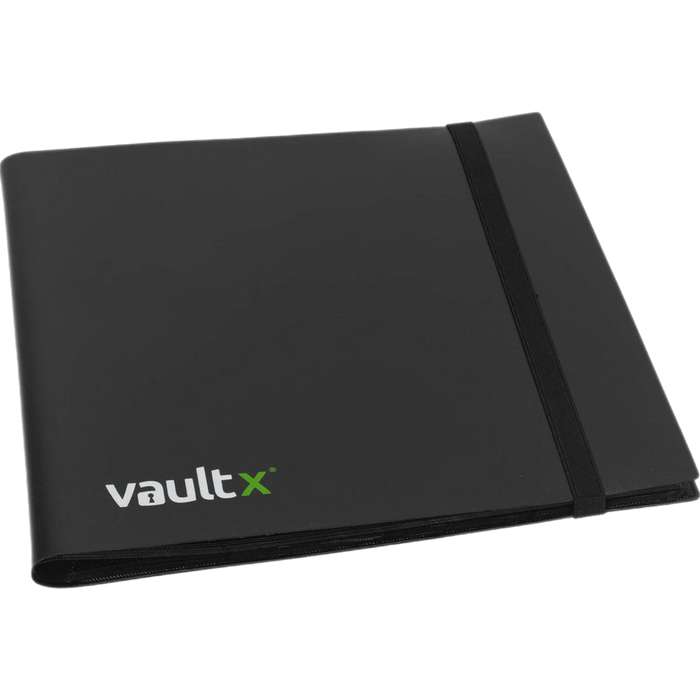 Vault X - 12-Pocket - Strap Binder - Black