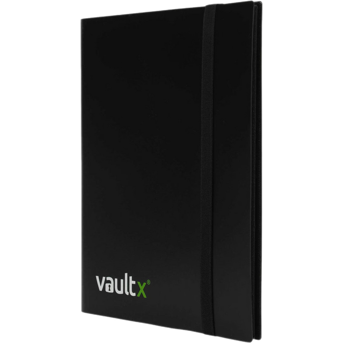 Vault X - 12-Pocket - Strap Binder - Black