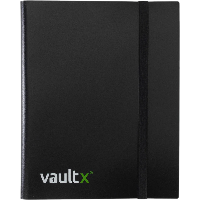 Vault X - 9-Pocket - Strap Binder - Black