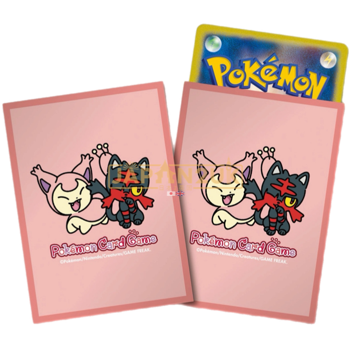 Pokemon Center Japan - Litten & Skitty Card Sleeves Pack