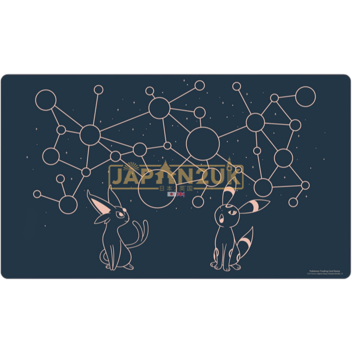 Pokemon Center Japan - Espeon & Umbreon Starry Constellations Play Mat