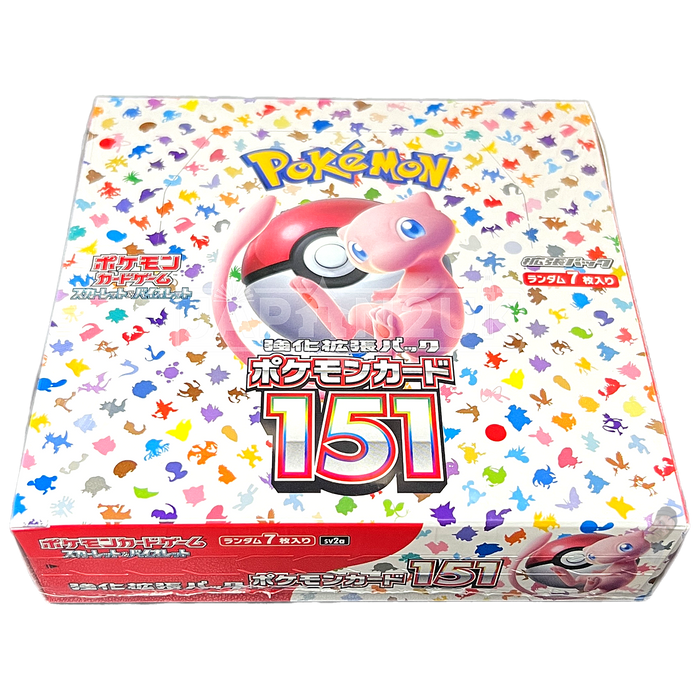 Pokemon 151 sv2a Japanese Booster Box
