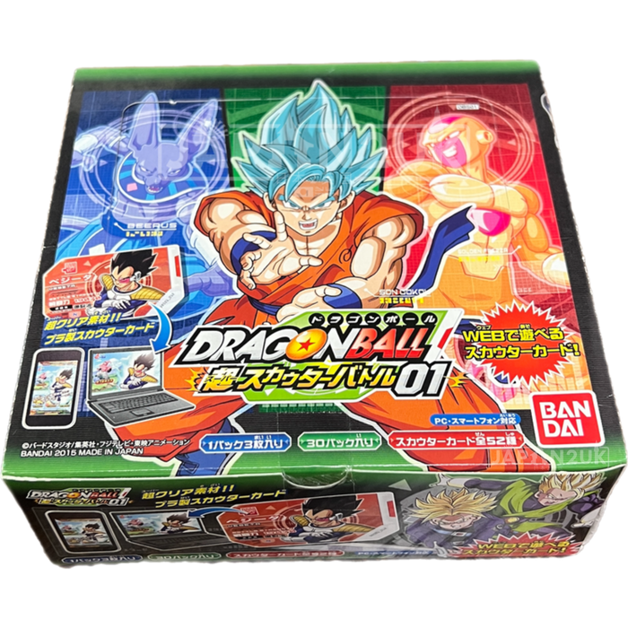 Dragon Ball Super Scouter Battle Vol 1 Japanese Booster Box