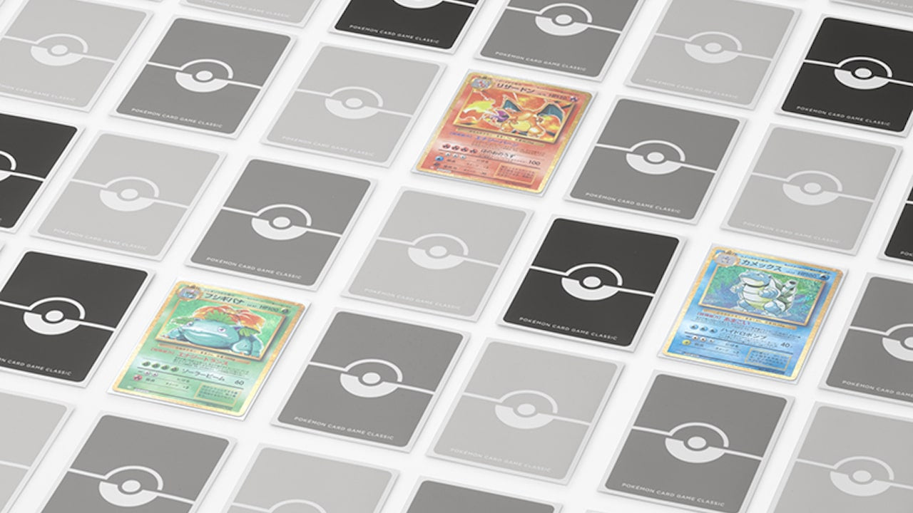First Look At Pokemon Trading Card Game Classic Revealed For October! Full Starter Evolution Lines Revealed!