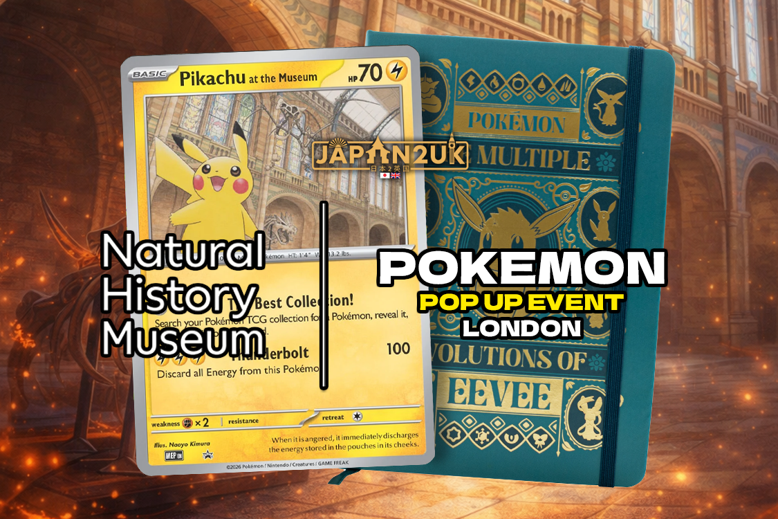 Pokemon Comes to the London Natural History Museum!
