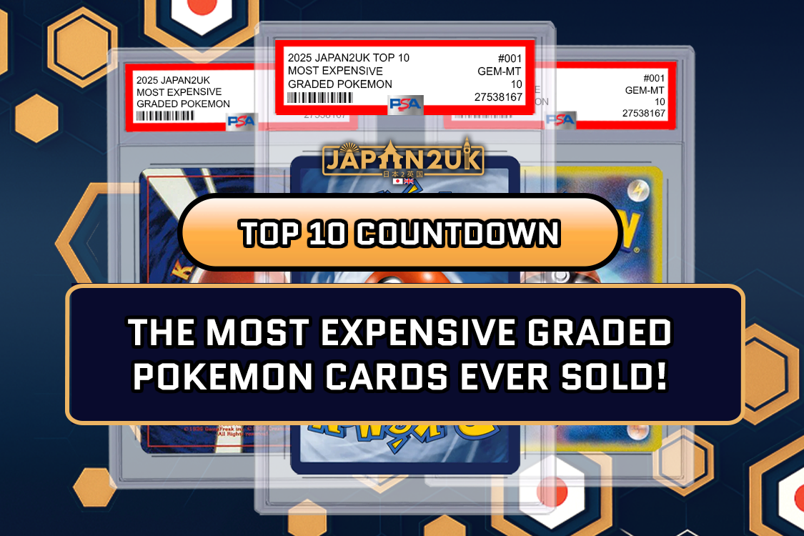 Top 10 Most Expensive Graded Pokemon Cards EVER!! Japan2UK Top 10 Most Expensive Graded Pokemon Cards EVER!! Japan2UK