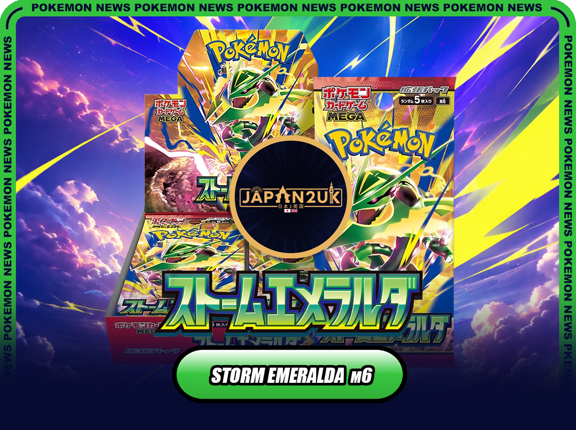 Pokemon Storm Emerlda... Raquaza is making a come back this July!