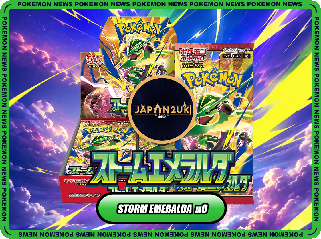 Pokemon Storm Emeralda m6... Mega Rayquaza SAR is Going Down... A Storm!