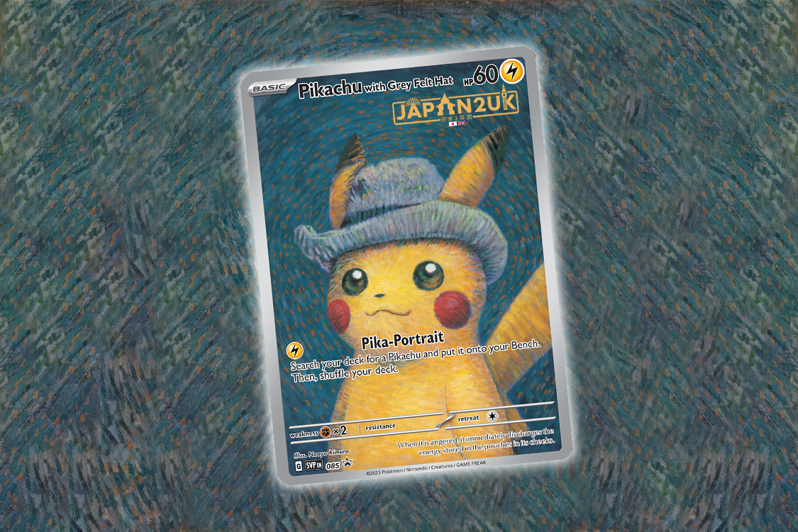 Van Gogh Pokemon-Promos und -Produkte enthüllt