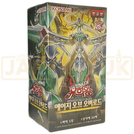 Yu-Gi-Oh! Age of Overlord AGOV-KR Korean Booster Box Yu-Gi-Oh! Age of Overlord AGOV-KR Korean Booster Box