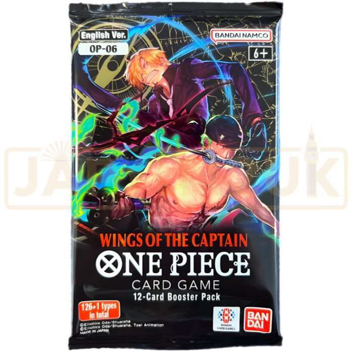 One Piece Wings of the Captain OP-06 English Booster Pack — Japan2UK