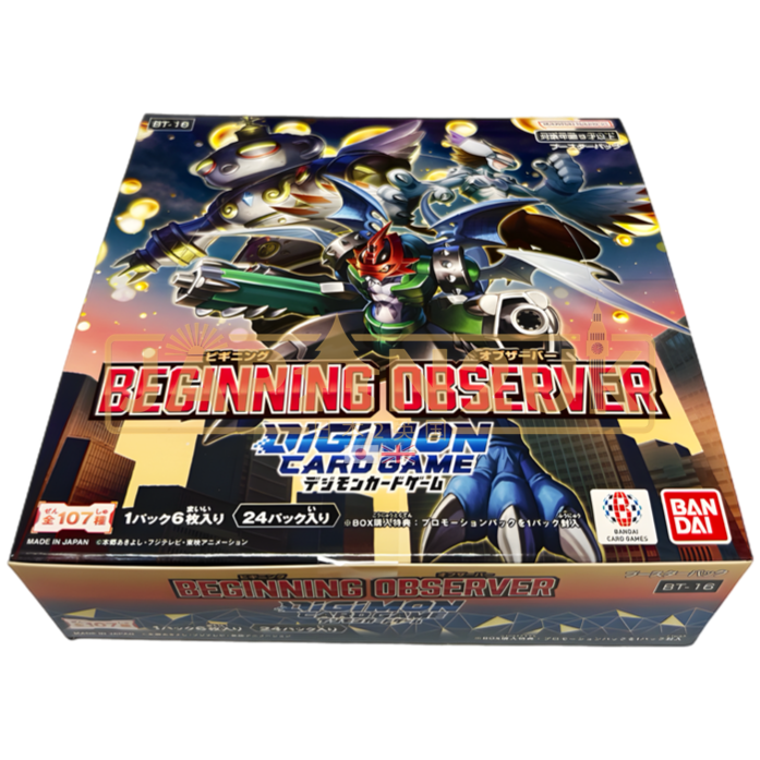 digimon beginning observer booster box Digimon Beginning Observer BT-16 Japanese Booster Box — Japan2UK