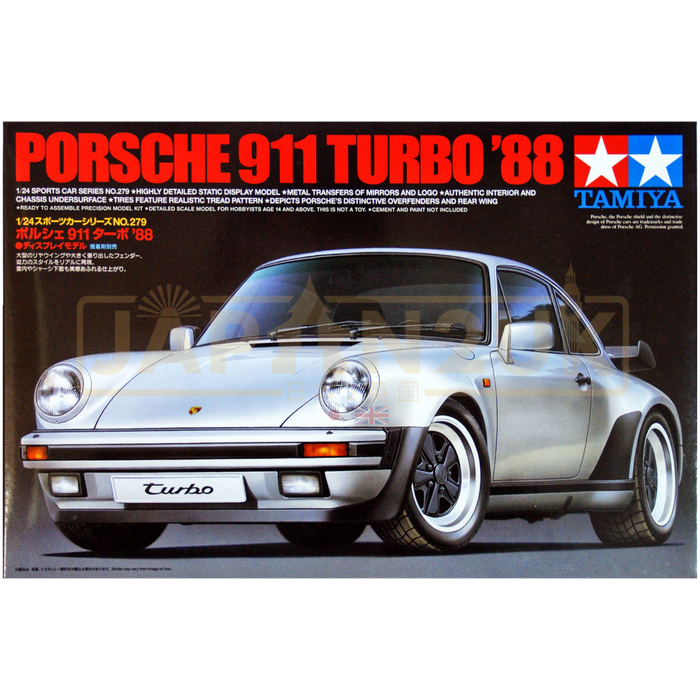 Tamiya - Porsche 911 Turbo 1988 1/24 - Model Kit