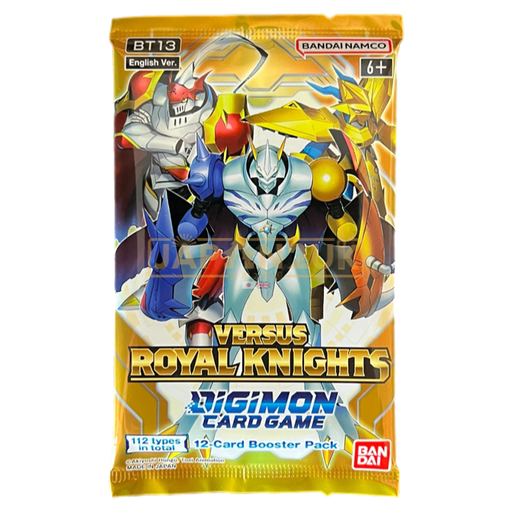digimon bt13 booster box Digimon Versus Royal Knights BT13 English Booster Pack — Japan2UK