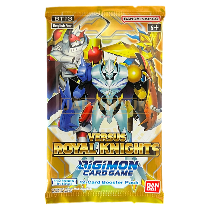 Digimon Versus Royal Knights BT13 English Booster Pack Digimon Versus Royal Knights BT13 English Booster Pack