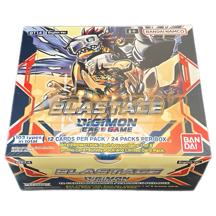 Digimon Blast Ace BT14 English Booster Box Digimon Blast Ace BT14 English Booster Box