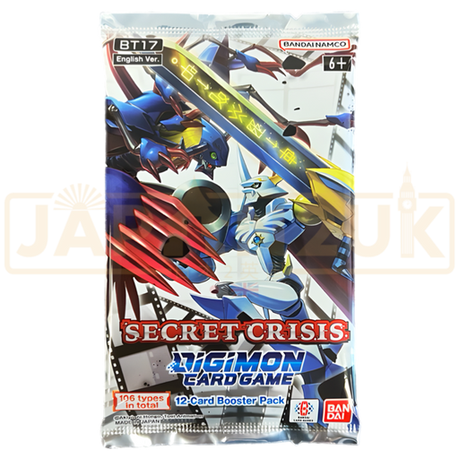 Digimon Secret Crisis BT17 English Booster Pack Japan2UK Digimon Secret Crisis BT17 English Booster Pack Japan2UK