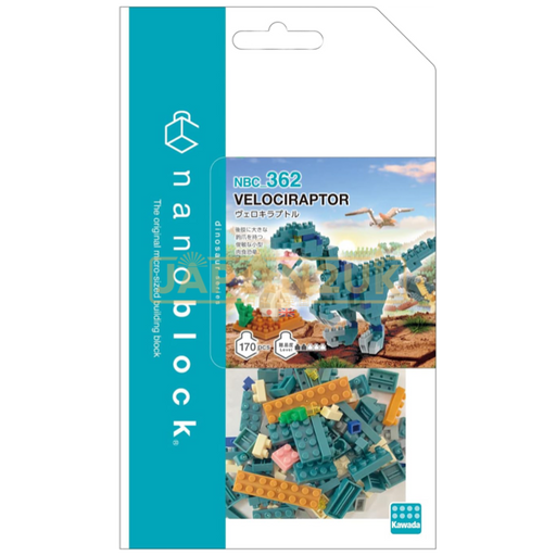 Nanoblock Dinosaur Series - Velociraptor NBC_362