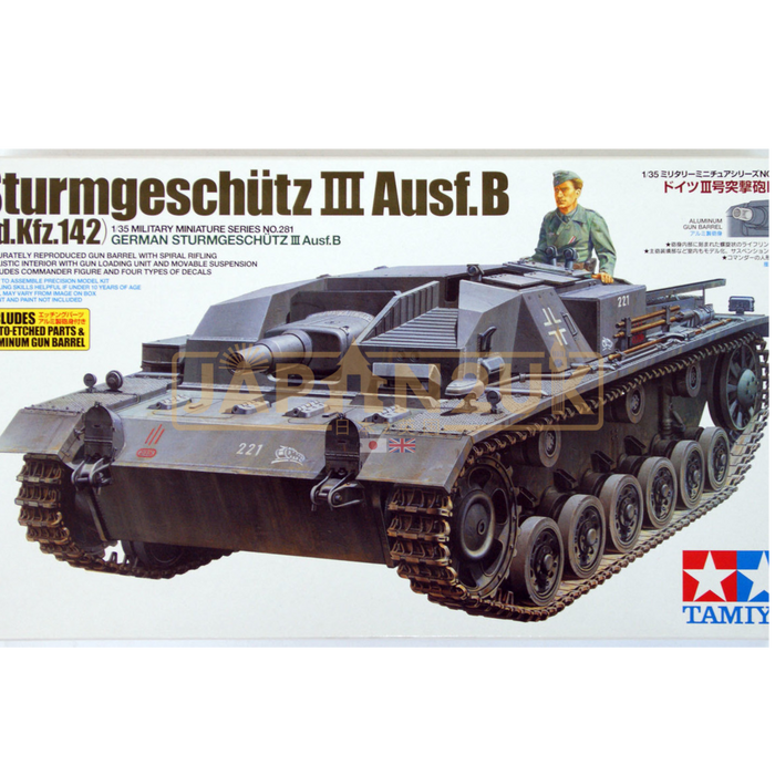 Tamiya Military - Sturmgeschutz III Ausf B - 1/35 - Model Kit