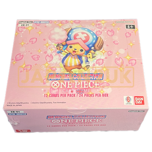 eb01 booster box english One Piece Extra Booster Memorial Collection EB-01 English Booster Box