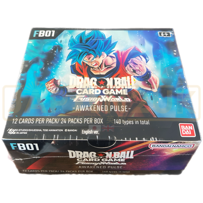 Dragon Ball Super Fusion World Awakened Pulse FB01 English Booster Box Dragon Ball Super Fusion World Awakened Pulse FB01 English Booster Box