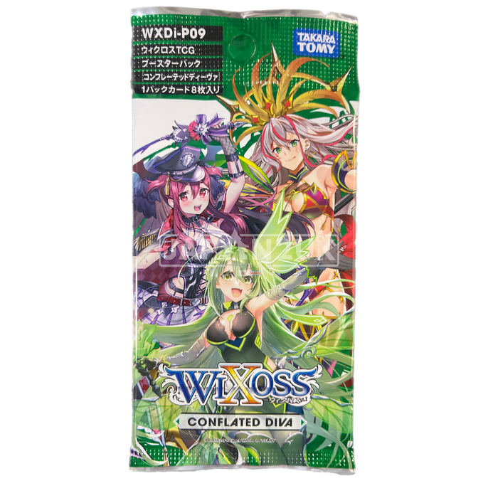 Wixoss TCG Conflated Diva WXDi-P09 Japanese Booster Pack