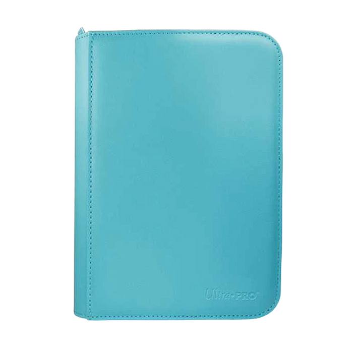Ultra Pro - 4-Pocket Zippered Pro Binder - Light Blue