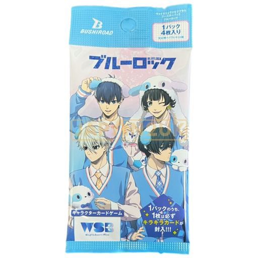 Weiss Schwarz Blau Blue Lock Japanese Booster Pack