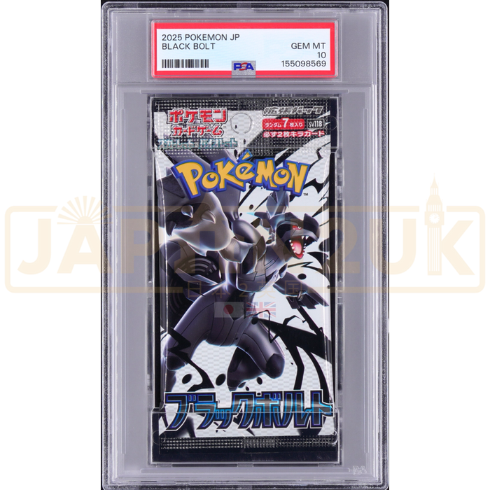 Pokemon Black Bolt sv11B Japanese Graded Booster Pack PSA 10 #155098569