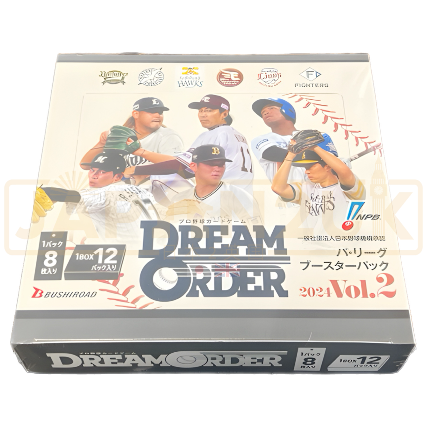 Dream Order Professional Baseball Card Game Pacific League 2024 Vol. 2