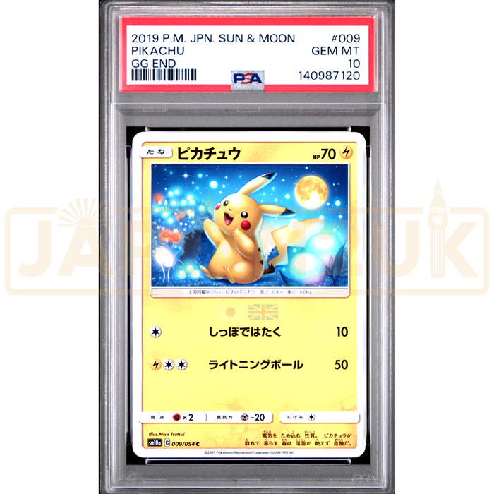 pikachu graded cards Pokemon Pikachu GG End sm10a 009/054 Japanese Graded Card PSA 10 #1409 —  Japan2UK