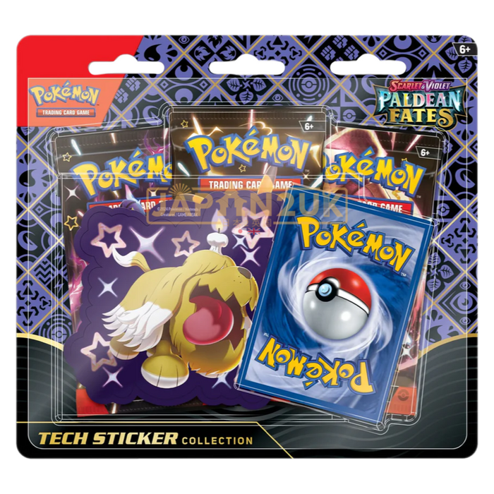 Pokemon Paldean Fates Tech Sticker Collection - Greavard