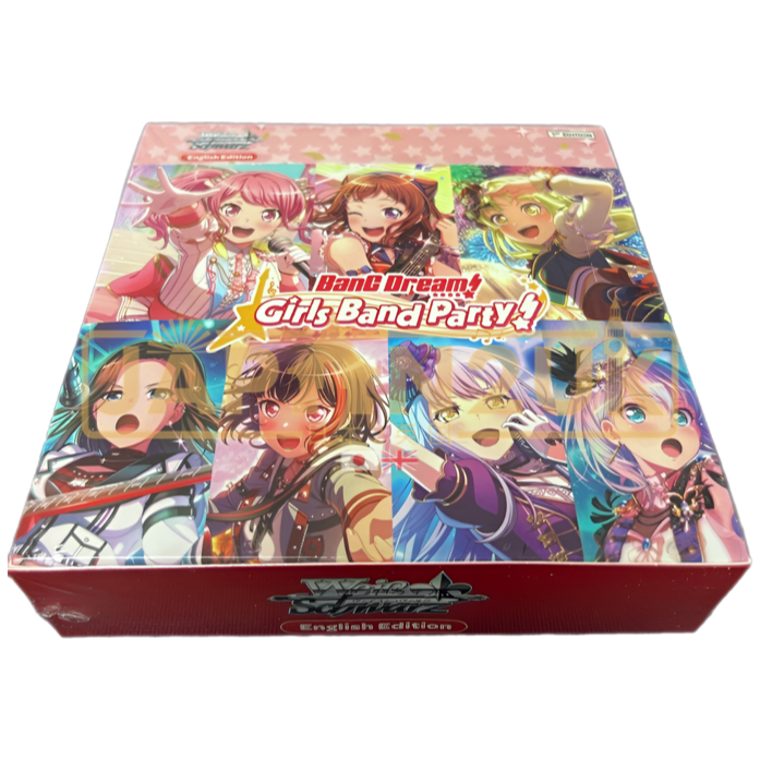 Weiss Schwarz BanG Dream! Girls Band Party! 5th Anniversary English Booster Box