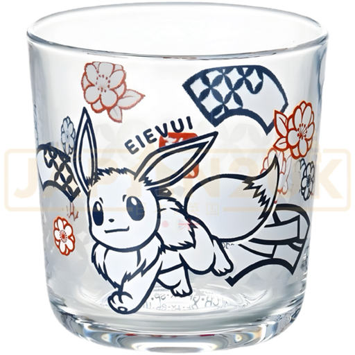 Pokemon Center Japan Eevee Glass Tumbler