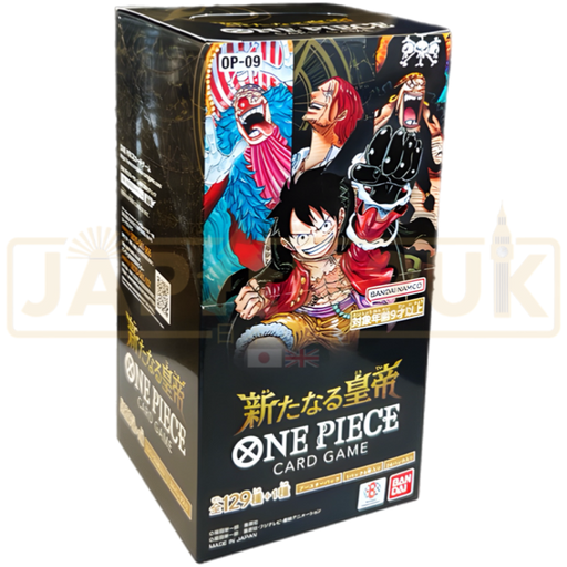 One Piece The Four Emperors OP-09 Japanese Booster Box One Piece The Four Emperors OP-09 Japanese Booster Box