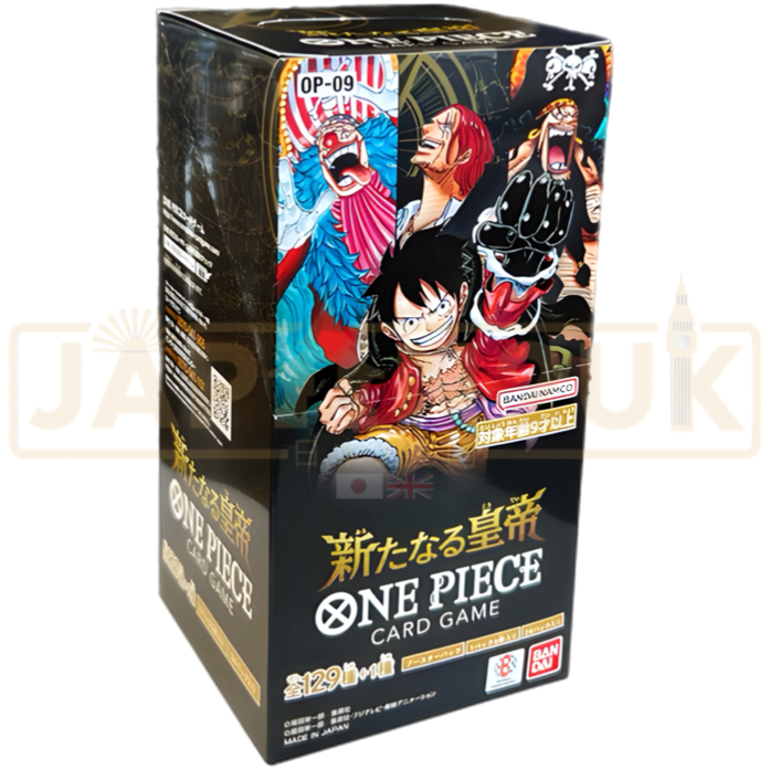 One Piece The Four Emperors OP-09 Japanese Booster Box One Piece The Four Emperors OP-09 Japanese Booster Box