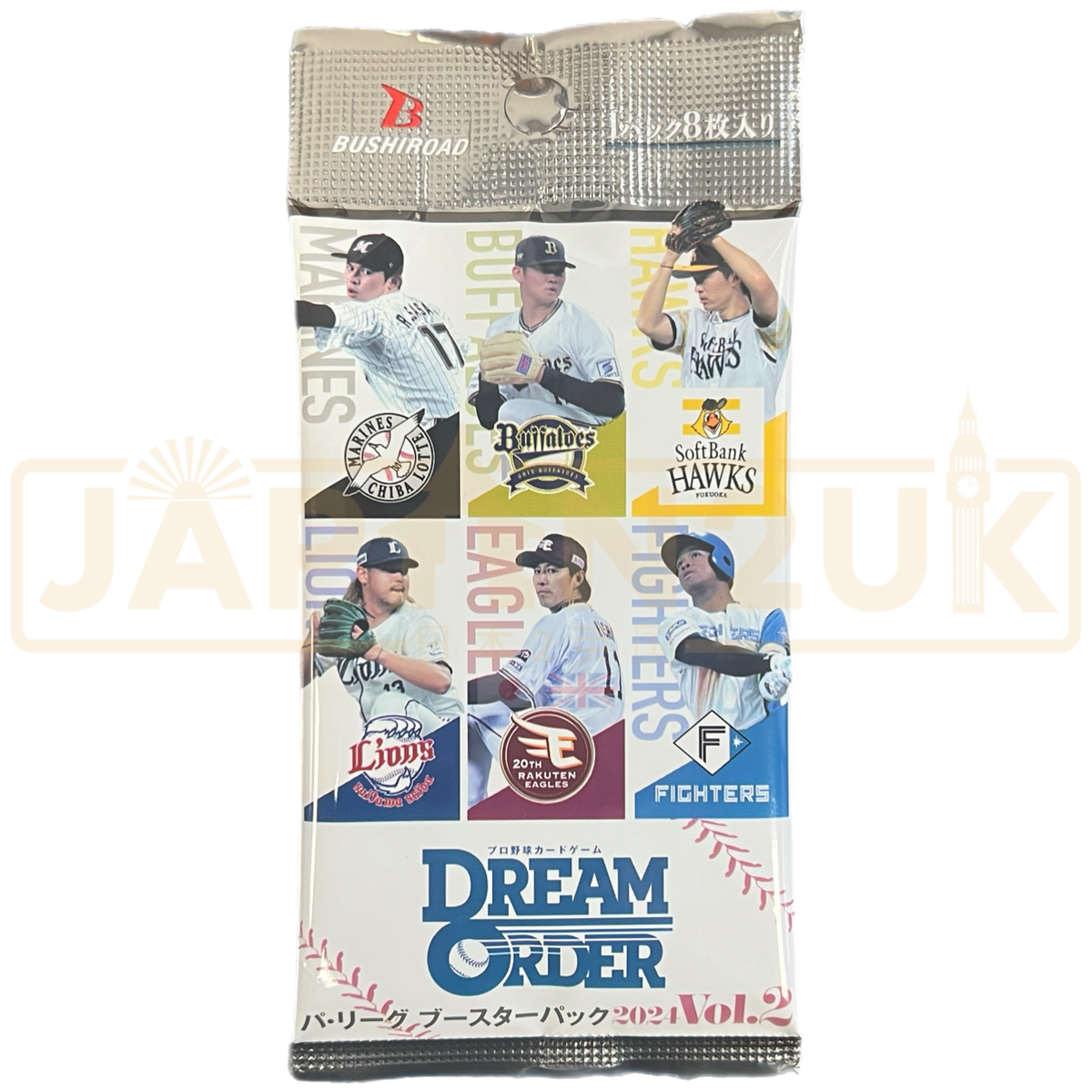 Dream Order Professional Baseball Card Game Pacific League 2024 Vol. 2