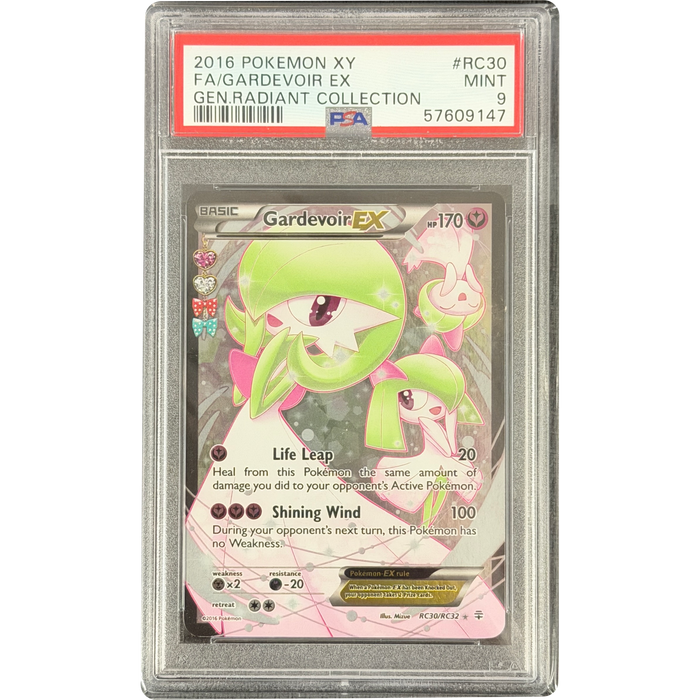 Pokemon Gardevoir EX Full Art Generations Radiant Collection RC30/RC32 English Graded Card PSA 9 #57609147