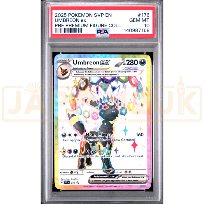 Pokemon Umbreon ex Holo Promo SVP EN 176 English Graded Card PSA 10 #140987168